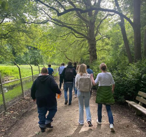 Werkwaardig wandeling